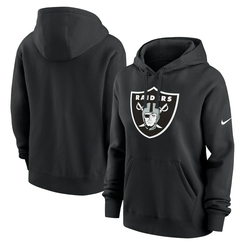Las Vegas Raiders Women's Club Fleece Hoodie Black - Nike