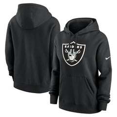 Las Vegas Raiders Women's Club Fleece Hoodie Black - Nike