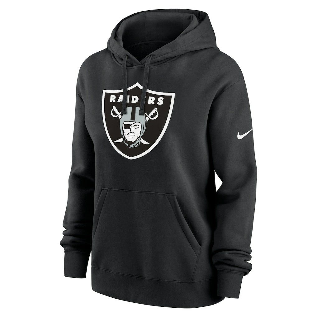 Las Vegas Raiders Women's Club Fleece Hoodie Black - Nike