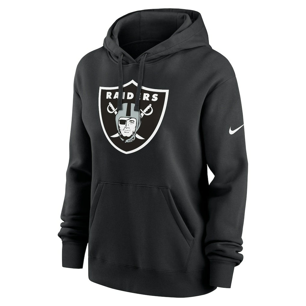 Las Vegas Raiders Women's Club Fleece Hoodie Black - Nike