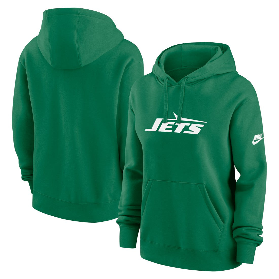 New York Jets Women's Club Fleece Hoodie Green - Nike