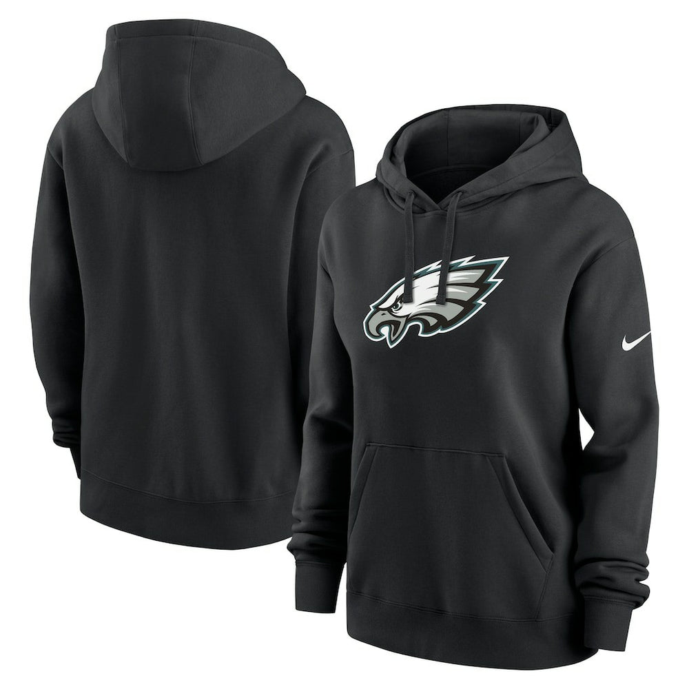Philadelphia Eagles Women's Club Fleece Hoodie Black - Nike