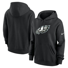 Philadelphia Eagles Women's Club Fleece Hoodie Black - Nike