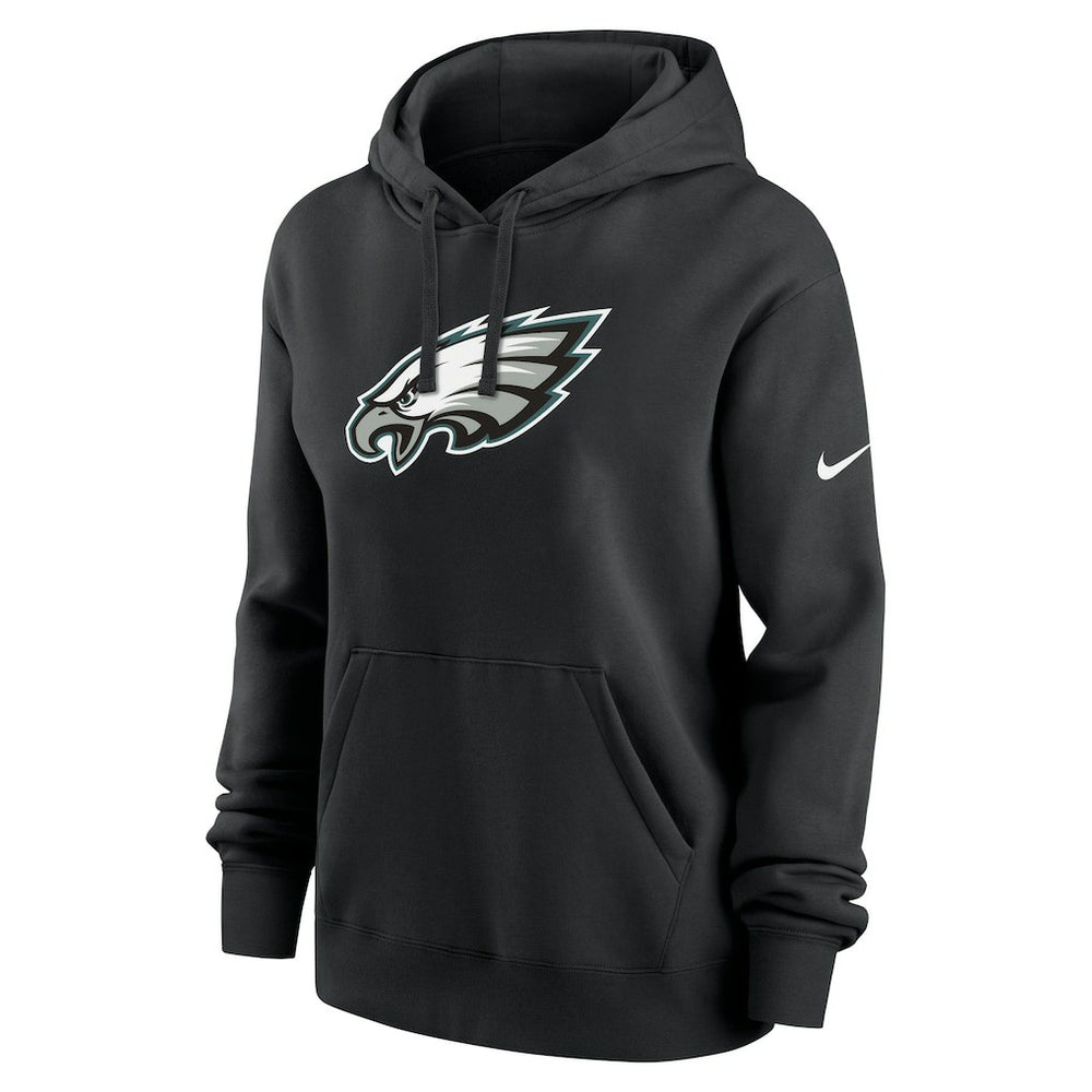 Philadelphia Eagles Women's Club Fleece Hoodie Black - Nike