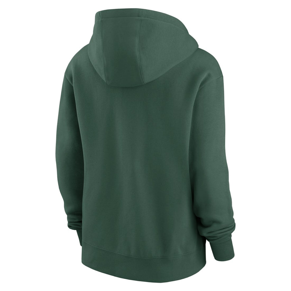 Green Bay Packers Women's Club Fleece Hoodie Green - Nike