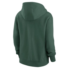 Green Bay Packers Women's Club Fleece Hoodie Green - Nike