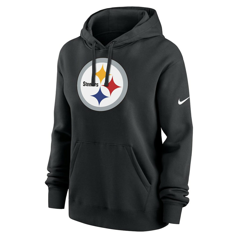 Pittsburgh Steelers Women's Club Fleece Hoodie Black - Nike