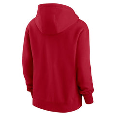 San Francisco 49ers Women's Club Fleece Hoodie Scarlet - Nike