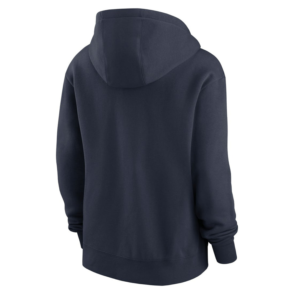 Houston Texans Women's Club Fleece Hoodie Navy - Nike