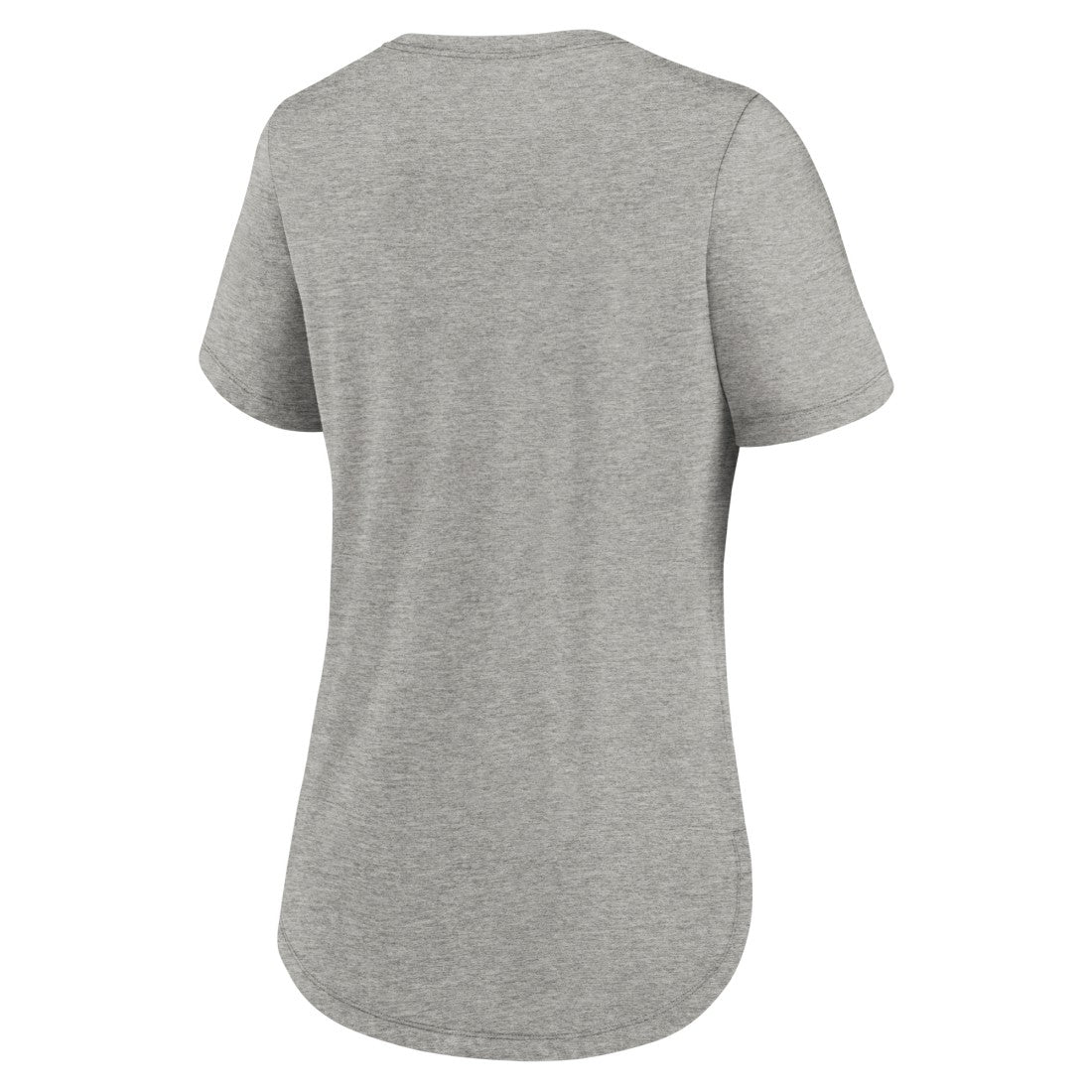 Denver Broncos Women's Team Shout-Out Tri-Blend T-Shirt Heather Gray - Nike