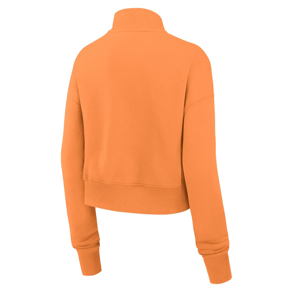 Tampa Bay Buccaneers Women's Rewind Phoenix Half-Zip Sweatshirt Orange - Nike