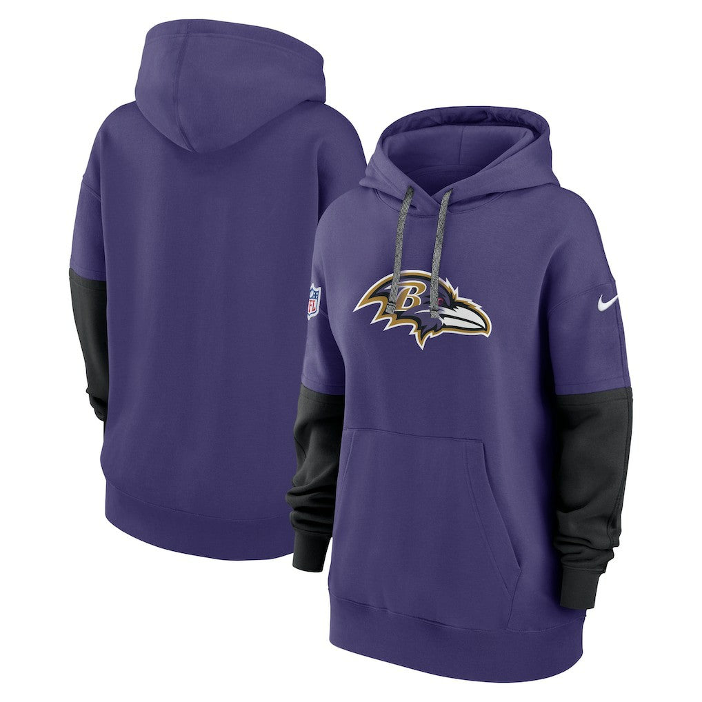 Baltimore Ravens Women's Sideline Essential Hoodie Purple - Nike