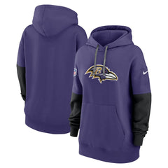 Baltimore Ravens Women's Sideline Essential Hoodie Purple - Nike