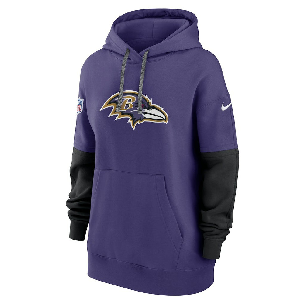 Baltimore Ravens Women's Sideline Essential Hoodie Purple - Nike