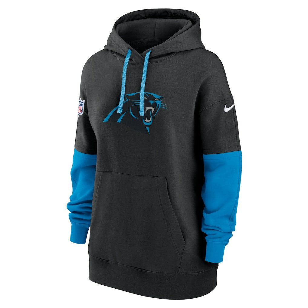 Carolina Panthers Women's Sideline Essential Hoodie Black - Nike