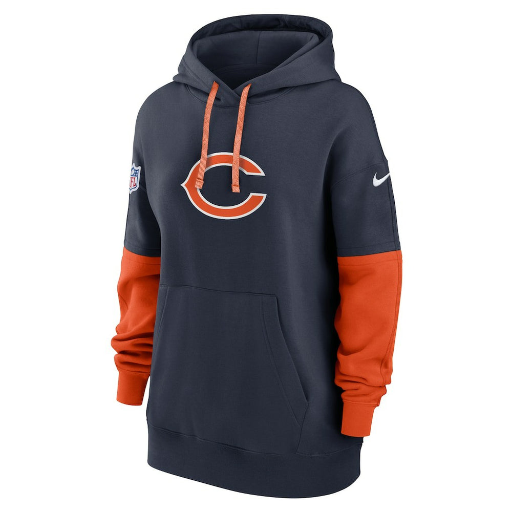 Chicago Bears Women's Sideline Essential Hoodie Navy - Nike