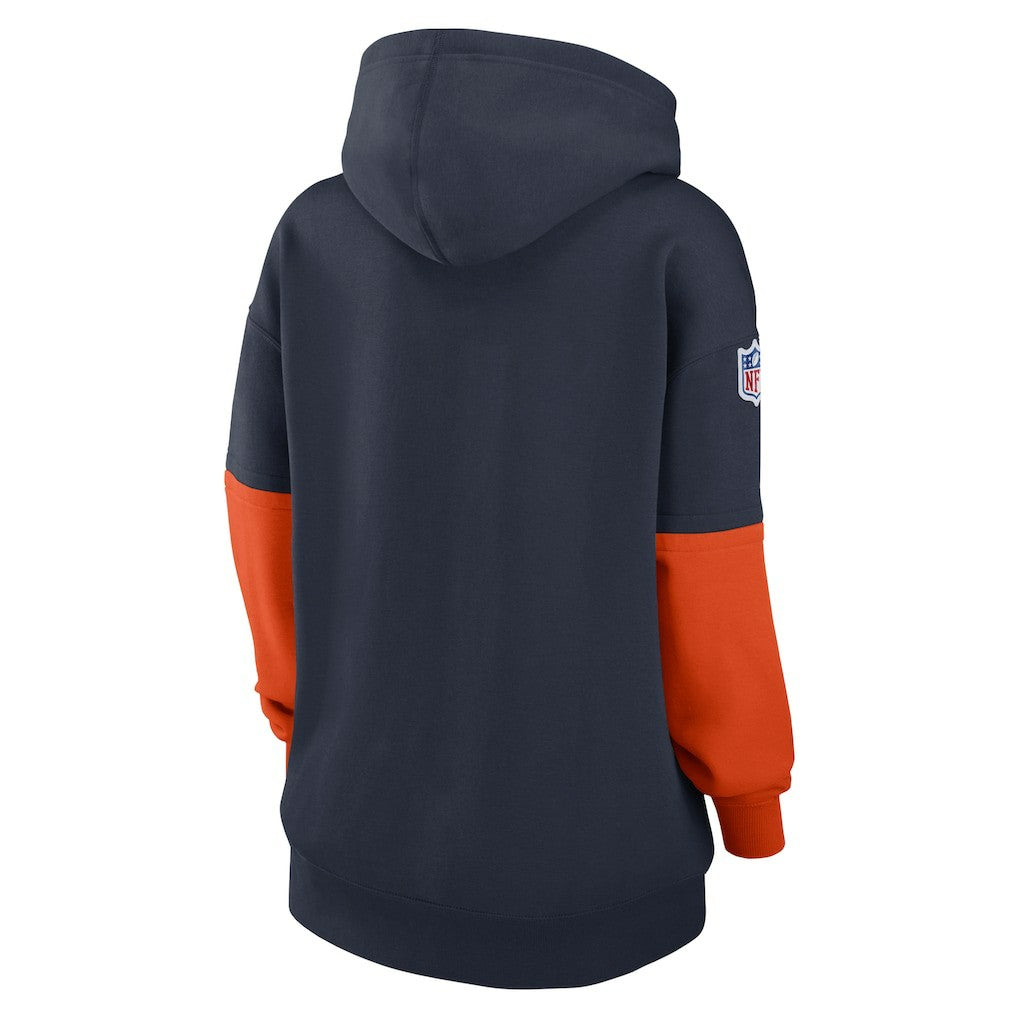 Chicago Bears Women's Sideline Essential Hoodie Navy - Nike