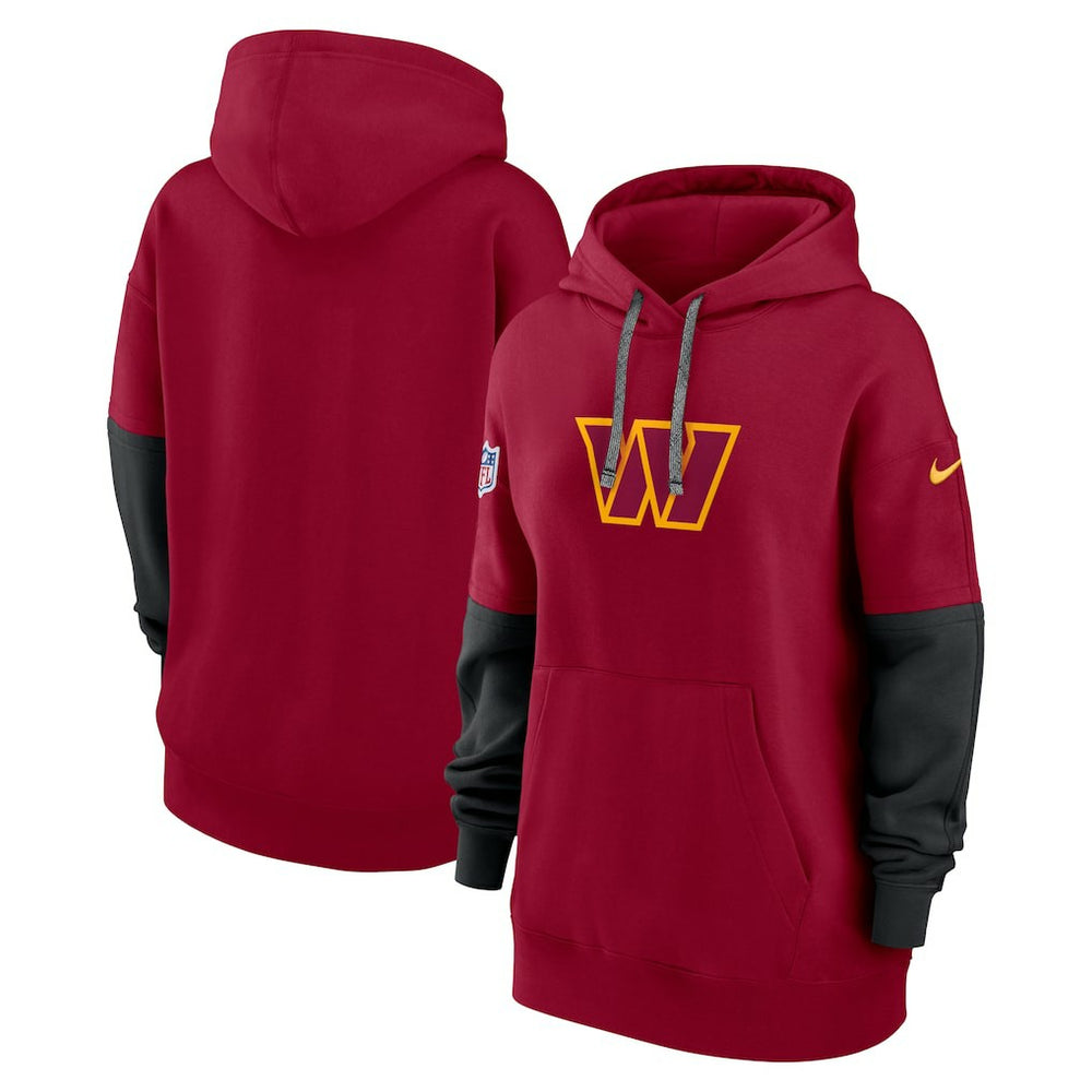 Washington Commanders Women's Sideline Essential Hoodie Burgundy - Nike