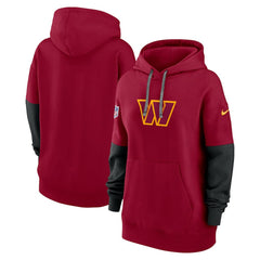 Washington Commanders Women's Sideline Essential Hoodie Burgundy - Nike