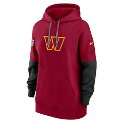 Washington Commanders Women's Sideline Essential Hoodie Burgundy - Nike