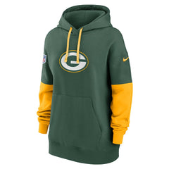 Green Bay Packers Women's Sideline Essential Hoodie Green - Nike