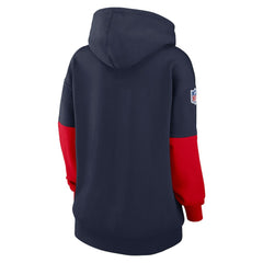New England Patriots Women's Sideline Essential Hoodie Navy - Nike