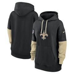 New Orleans Saints Women's Sideline Essential Hoodie Black - Nike