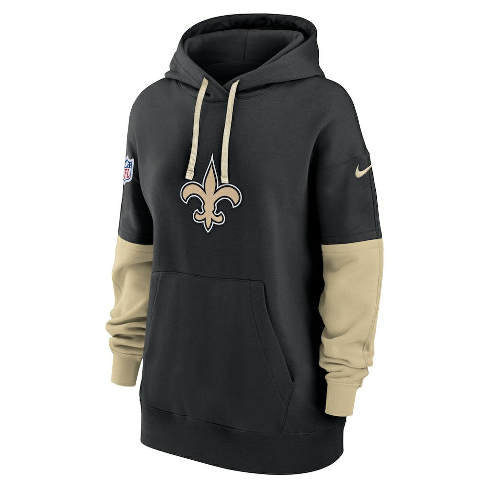 New Orleans Saints Women's Sideline Essential Hoodie Black - Nike