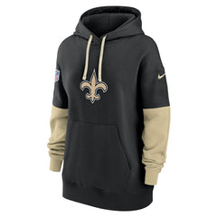 New Orleans Saints Women's Sideline Essential Hoodie Black - Nike