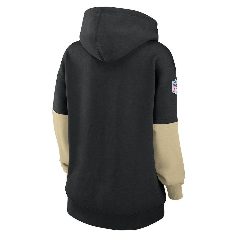 New Orleans Saints Women's Sideline Essential Hoodie Black - Nike