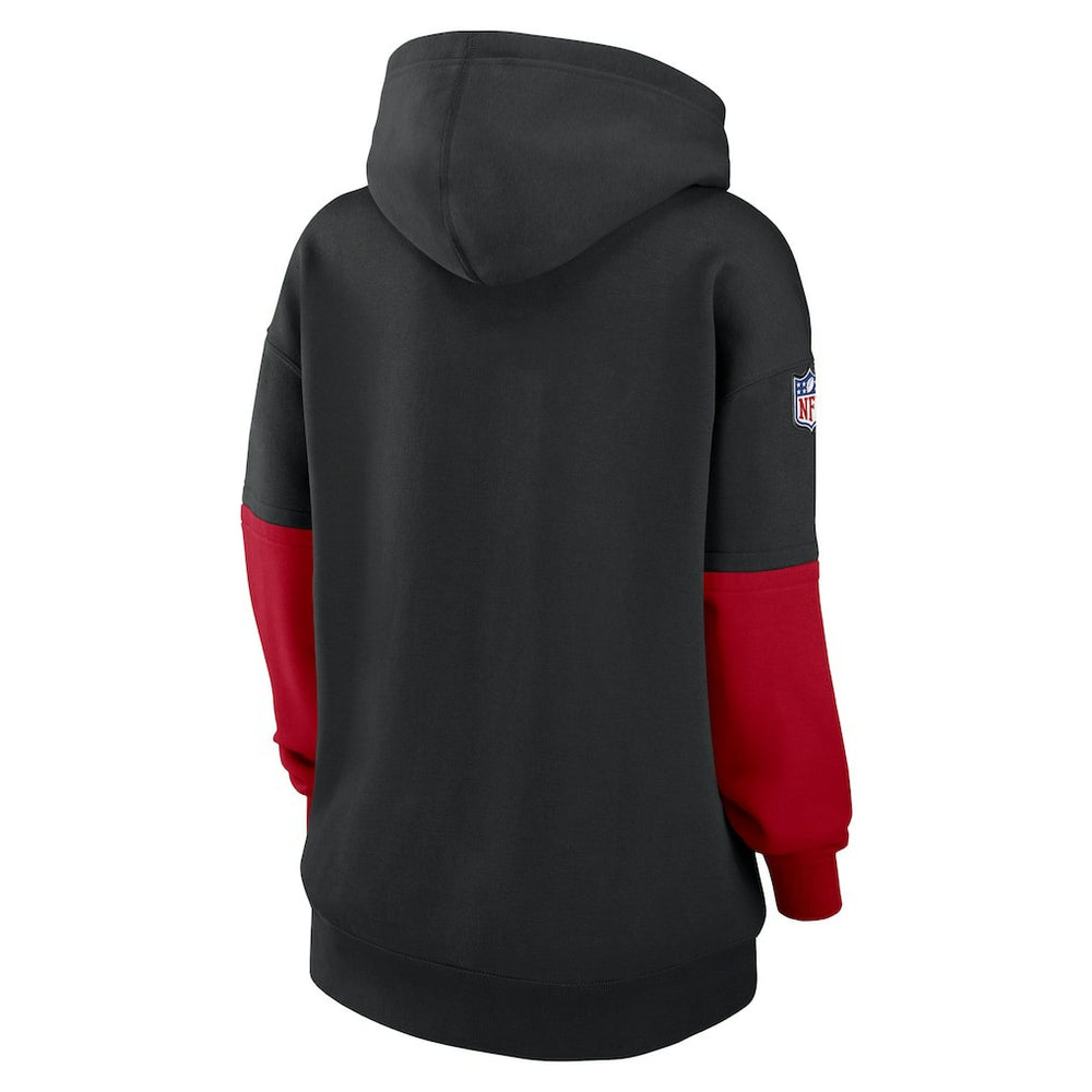 San Francisco 49ers Women's Sideline Essential Hoodie Black - Nike