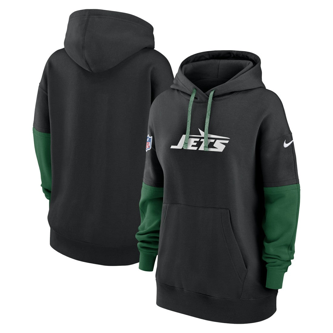 New York Jets Women's Sideline Essential Hoodie Black - Nike