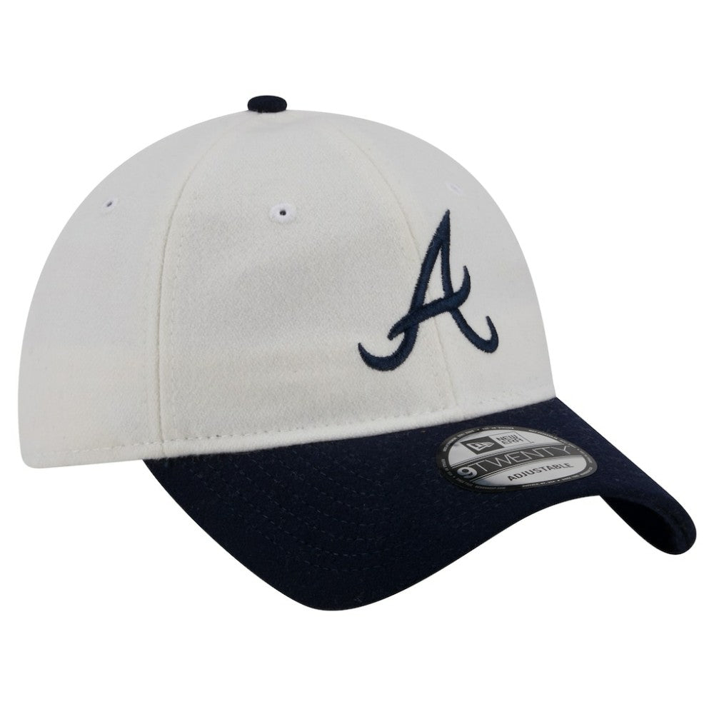 Atlanta Braves New Era Leather Strap 9TWENTY Adjustable Hat Near Me