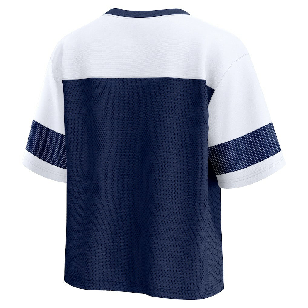 Dallas Cowboys Women's Homeschool Jersey Poly V-Neck
Fashion Top Navy/White - Fanatics