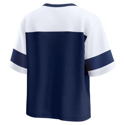 Dallas Cowboys Women's Homeschool Jersey Poly V-Neck
Fashion Top - Navy/White sale | NFL Jerseys