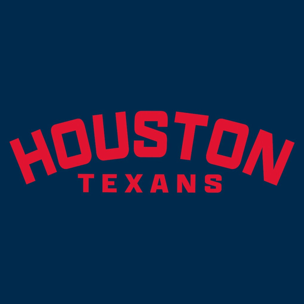 Houston Texans Women's Backup Option Long Sleeve Hoodie T-Shirt Navy/White - Fanatics