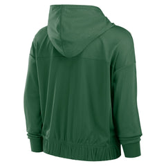 New York Jets Women's Script Lock Full-Zip Hoodie Green - Fanatics