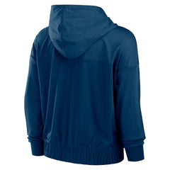Chicago Bears Women's Script Lock Full-Zip Hoodie Navy - Fanatics