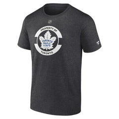 Toronto Maple Leafs - Fanatics Authentic Pro Core Secondary T-Shirt Heather Charcoal