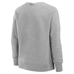 Dallas Cowboys Women's Hit Hard Fleece Pullover Sweatshirt Heather Gray - Fanatics