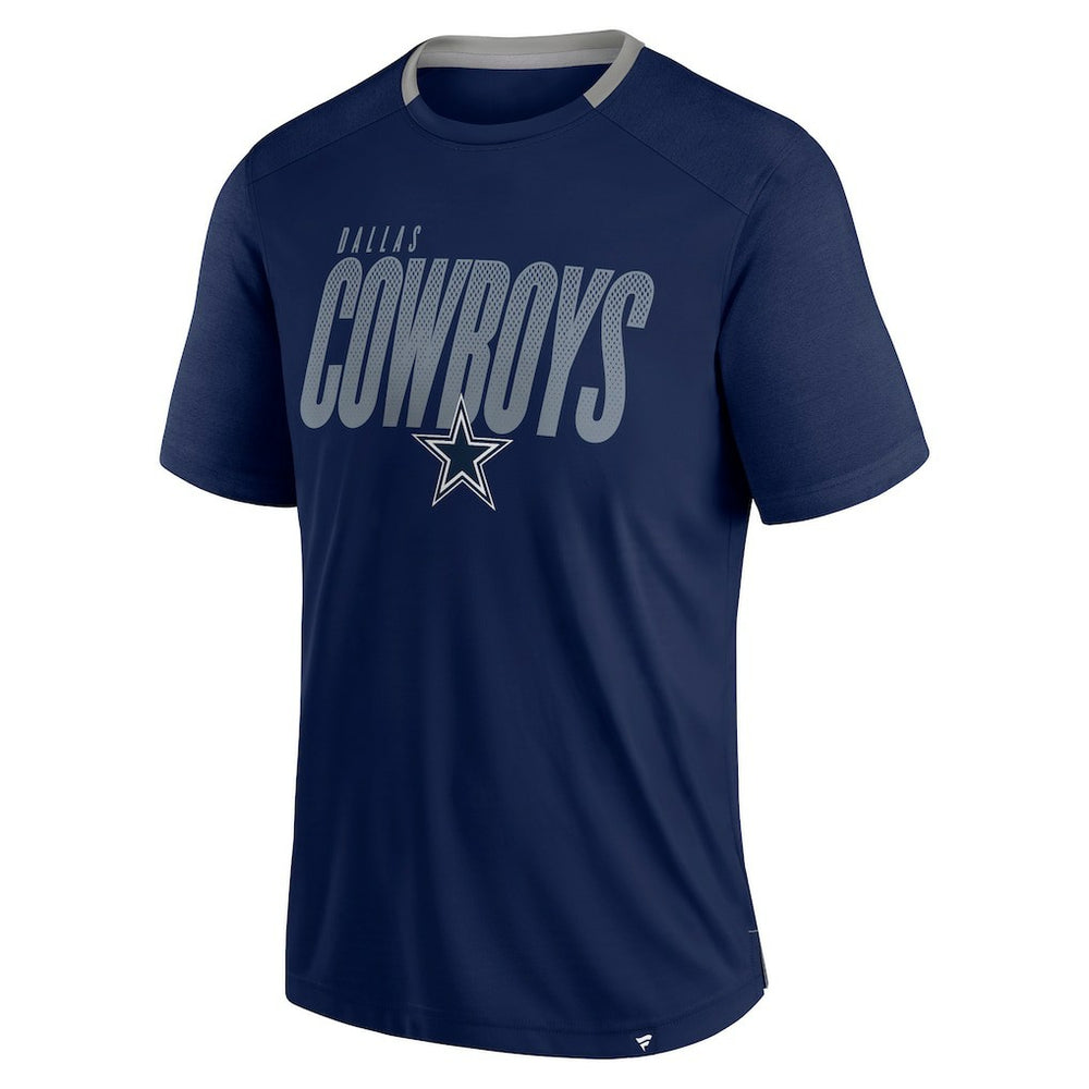 Dallas Cowboys Fade Dot Slant T-Shirt Navy - Fanatics