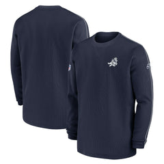 Dallas Cowboys 2024 Sideline Coach Vintage Pullover Sweatshirt Navy - Nike