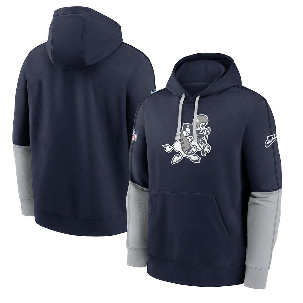 Dallas Cowboys Sideline Club Pullover Hoodie Navy - Nike