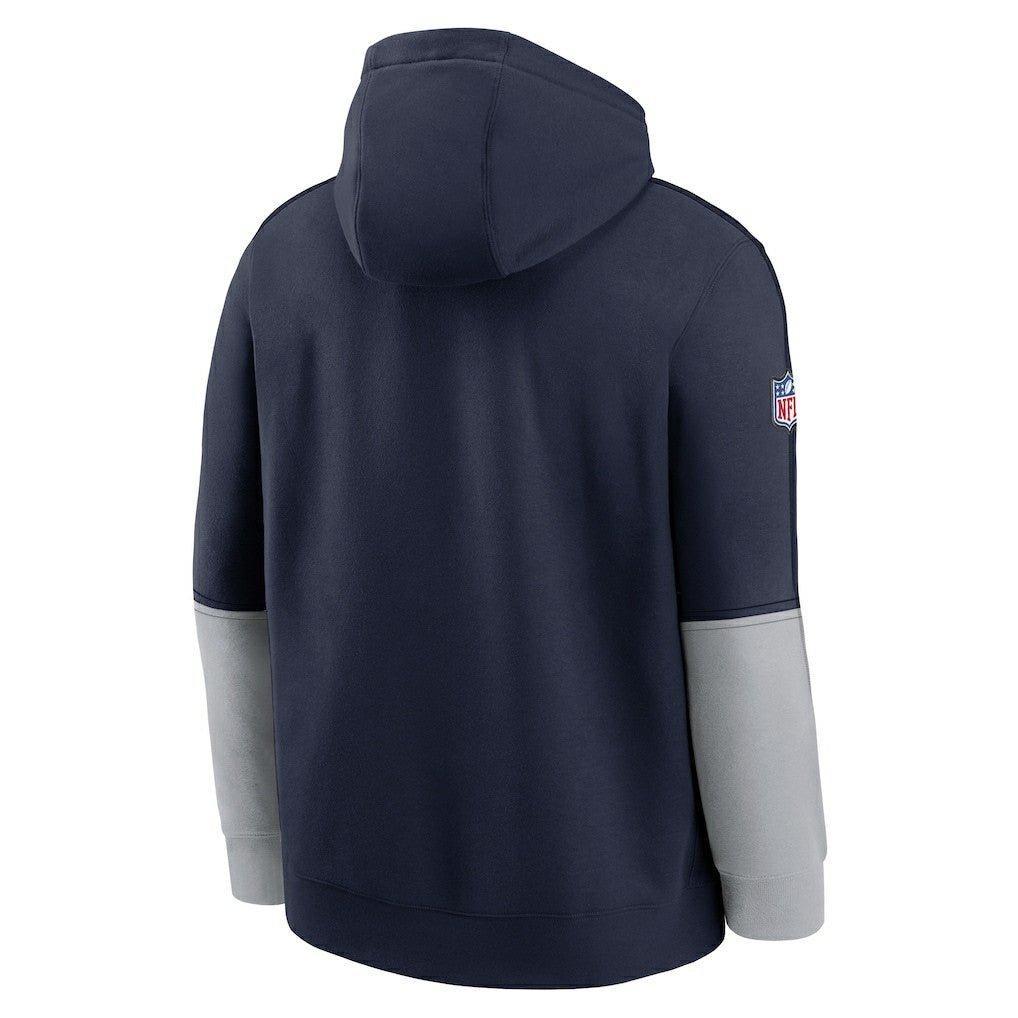 Dallas Cowboys Sideline Club Pullover Hoodie Navy - Nike