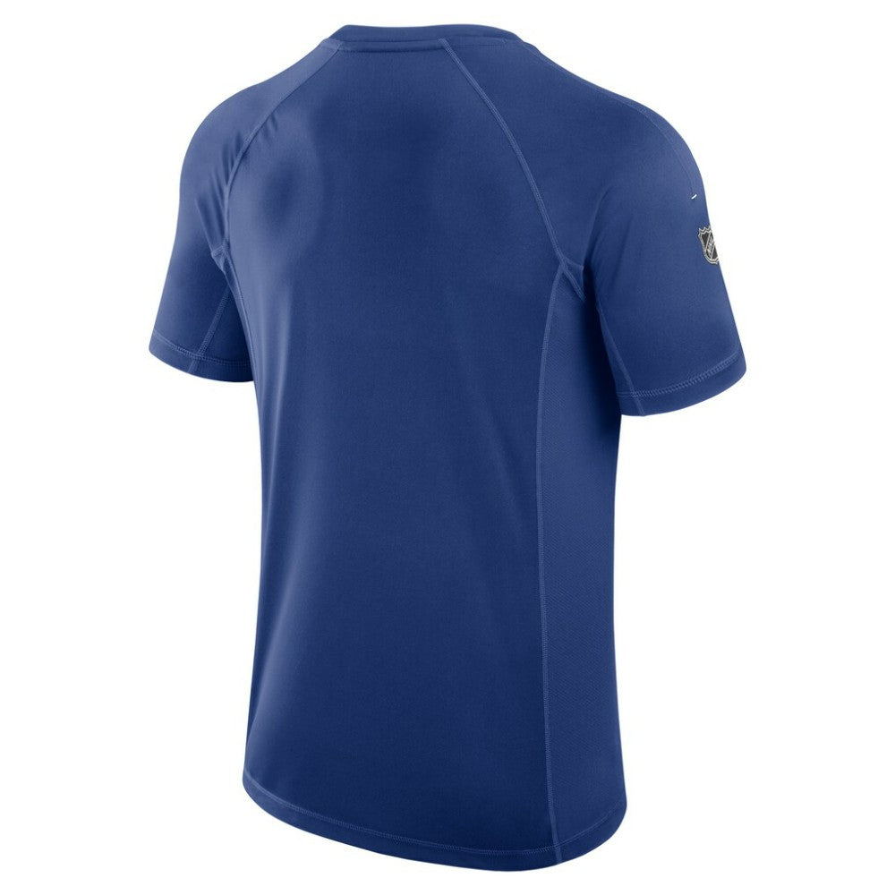 Toronto Maple Leafs - Fanatics Authentic Pro Rink Tech T-Shirt Blue