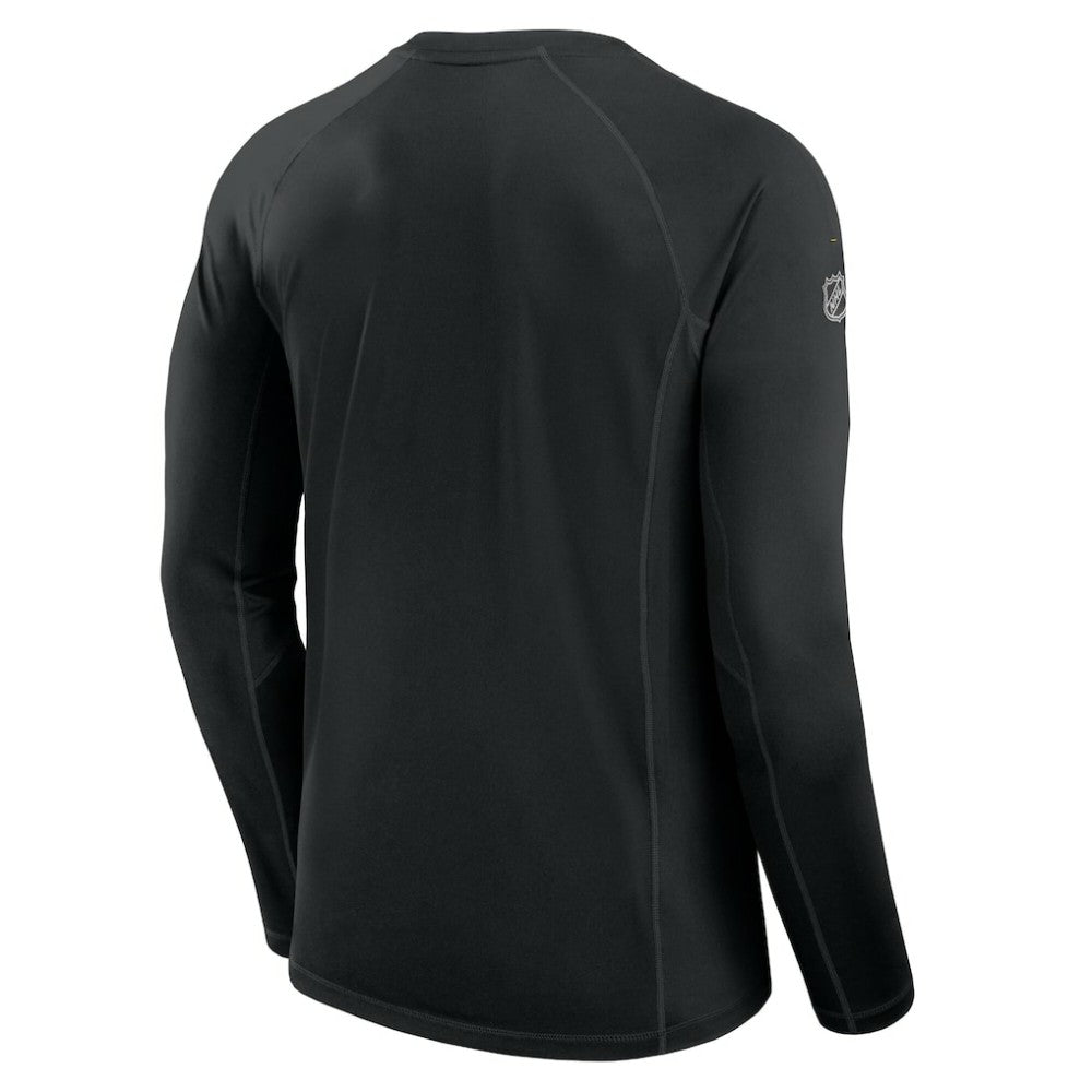 Boston Bruins Fanatics Authentic Pro Rink Tech Long Sleeve T-Shirt Black