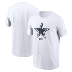 Dallas Cowboys Faded Essential T-Shirt White - Nike