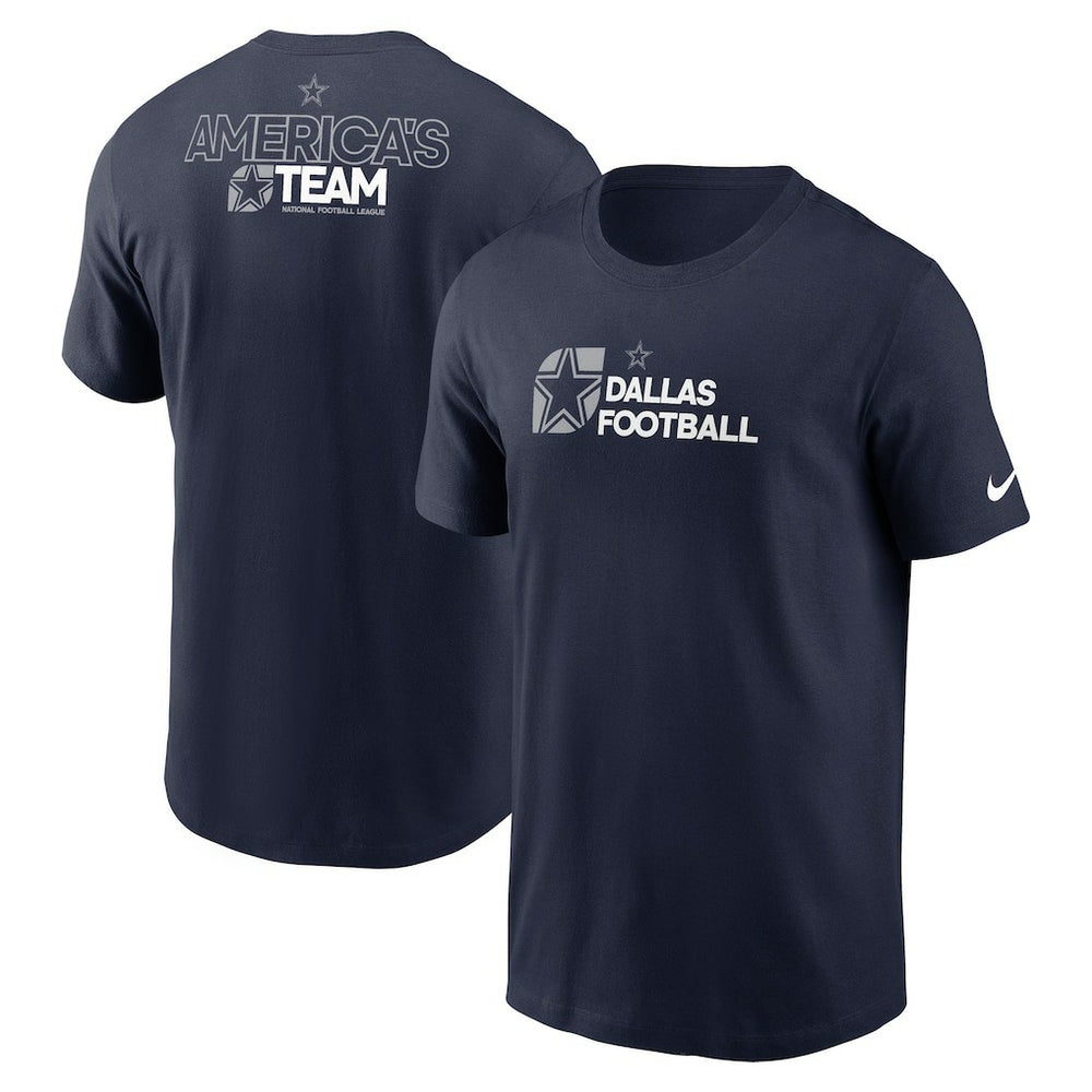 Dallas Cowboys Essential T-Shirt Navy - Nike