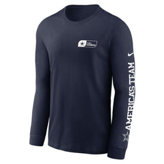 Dallas Cowboys America's Team Essential Long Sleeve T-Shirt Navy - Nike