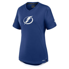 Tampa Bay Lightning - Fanatics Women's Authentic Pro Rink Tech T-Shirt Blue